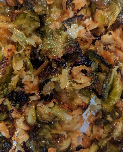 Sweet and Spicy Sprouts