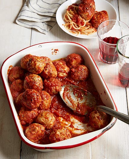 Slow Cooker Turkey Meatballs with Marinara