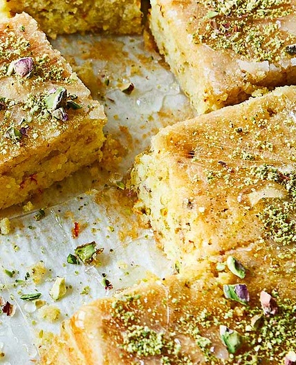 Saffron cake