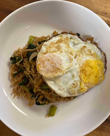 Top ramen with a twist