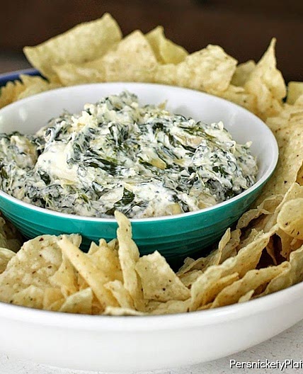 Crock Pot Spinach Artichoke Dip