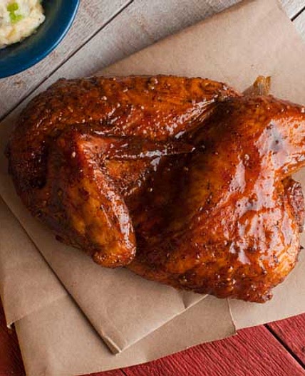 Electric Smoker Whole Chicken