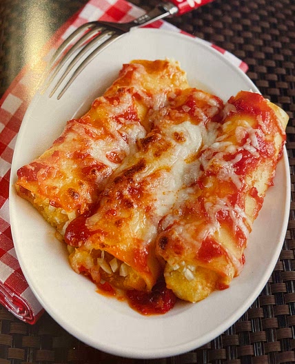 Kürbis Ricotta Canneloni (Süßkartoffeln) (GU)