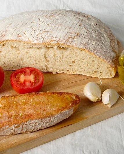 Receita de Pão com tomate