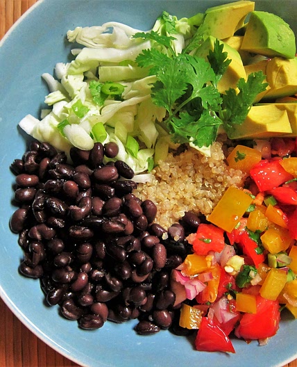 Josh's Bean and Quinoa Burrito Bowl