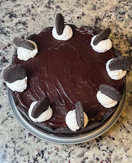 Thin Mint Cheesecake 