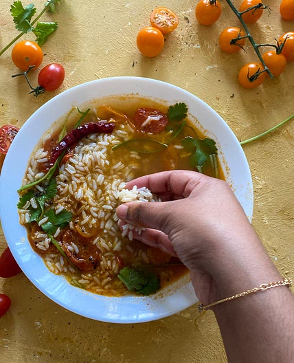 Fiery Tiny Tomato Rasam