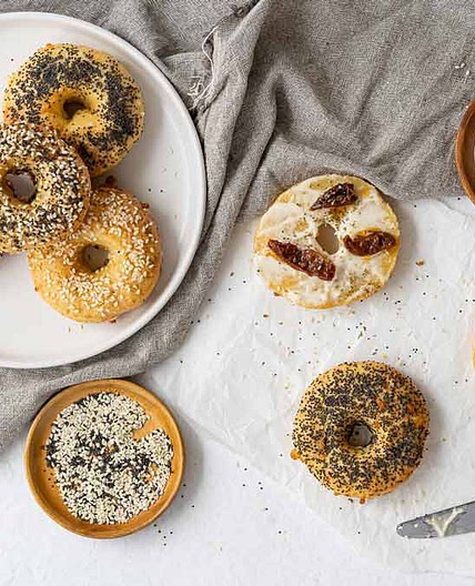 Easy Keto & Gluten Free Bagel Recipe (No Yeast)