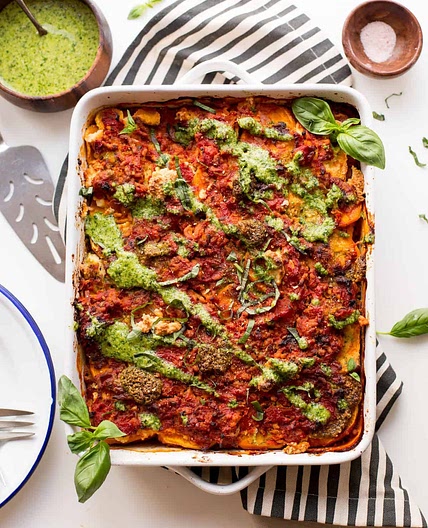 Paleo Sweet Potato Lasagna