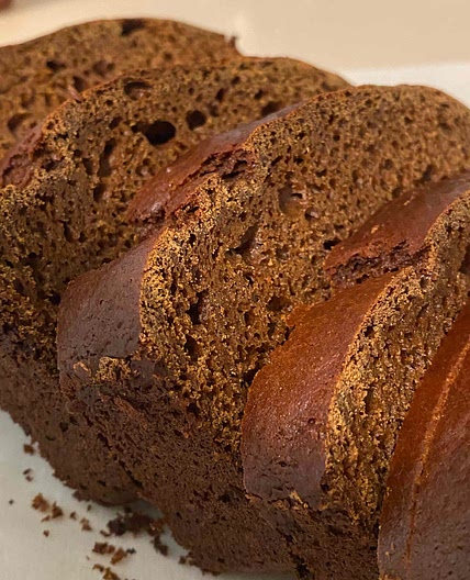 Healthy Ginger Spice loaf 