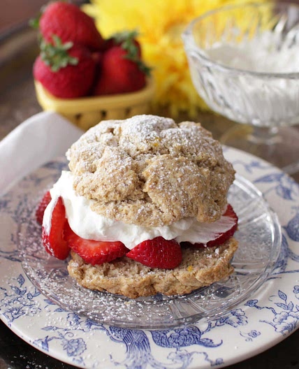 Strawberry Shortcake For One