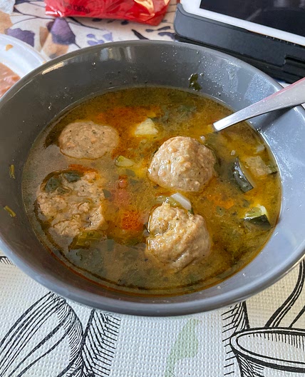 Meet ball soup