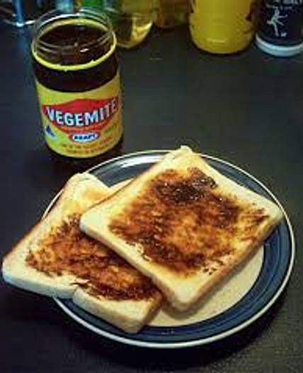 Toast with vegemite 2 slices 207 calories *