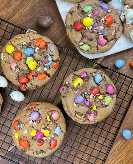 Easter Chocolate Chip Cookies 