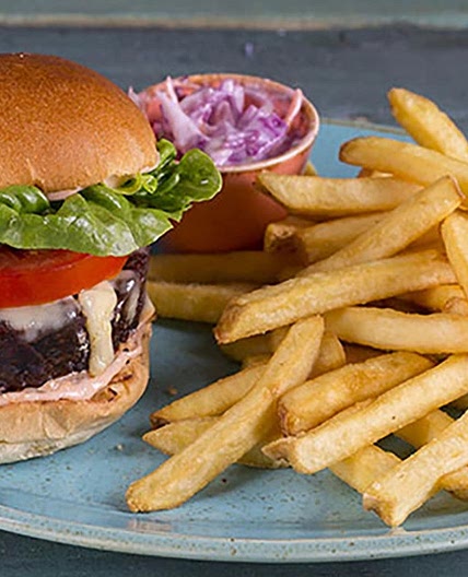 Black Bean & Beetroot Burger Recipe | Las Iguanas