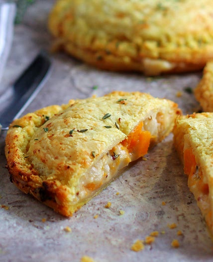 Spiced Butternut and Cauliflower Cheese Pithiviers