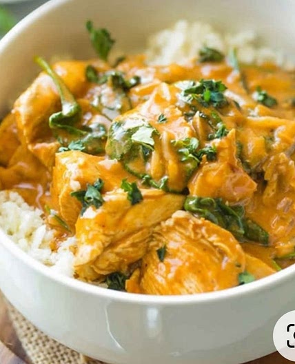 Curry de poulet express