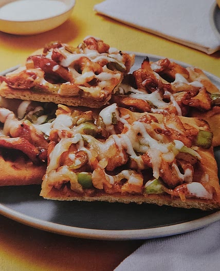 BBQ Ranch Chicken Flatbread