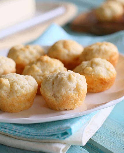 Sour Cream Mini Biscuits - The Girl Who Ate Everything