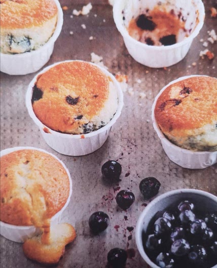 Muffin aux Myrtilles
