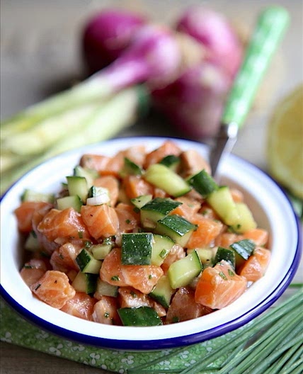 Tartare de saumon