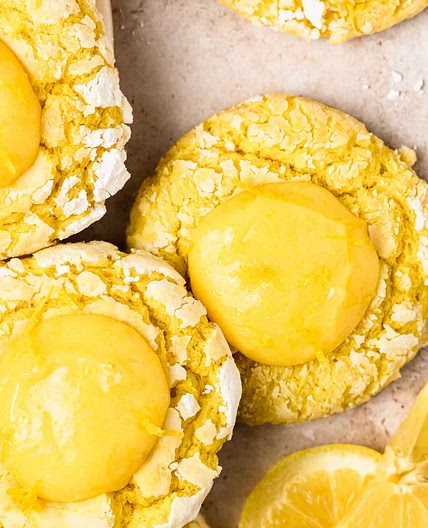 Lemon Curd Cookies