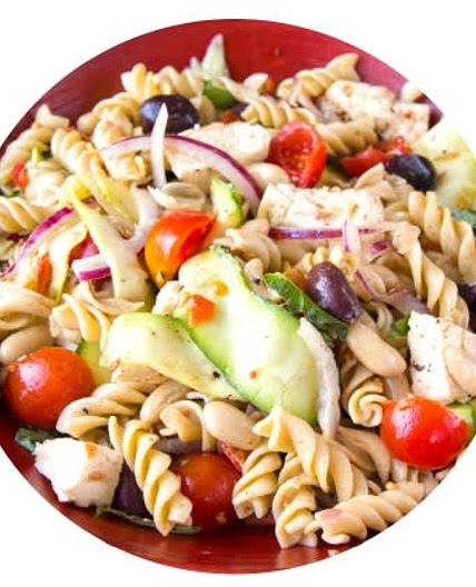 pasta bean salad