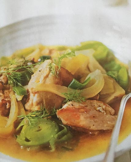 Tangy Chicken, Fennel & Leek Braise