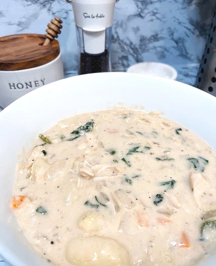 Healthier Chicken Gnocchi Soup (Olive Garden Copycat) — Nourished by Mads
