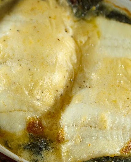 Stuffed Flounder Florentine
