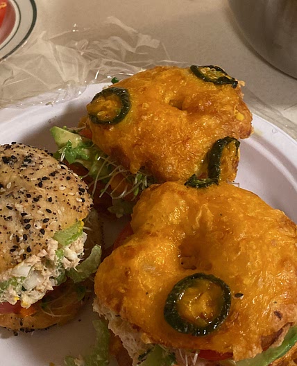 Loaded Bagel Sandwich 