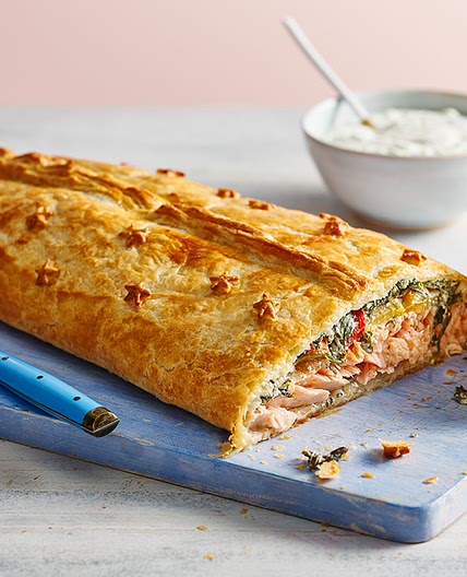 Mary's perfect salmon en croûte