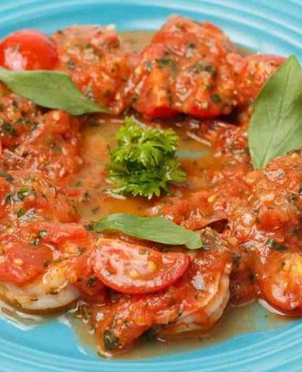Spanish Shrimp and Chorizo Tapas