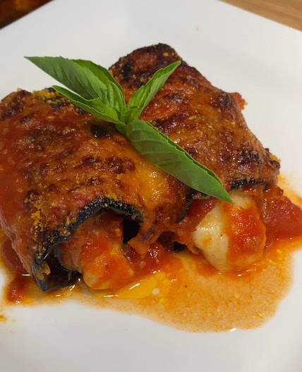 INVOLTINI DI MELANZANE (EGGPLANT ROLLS)