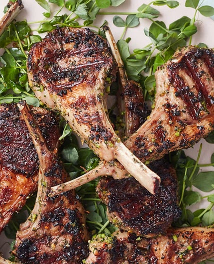 Grilled Lamb Chops with Herb Sauce Look and Taste Fancy — No One Needs to Know How Easy They Are to Cook