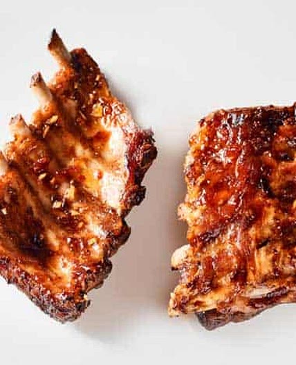 Smoked Lamb Ribs