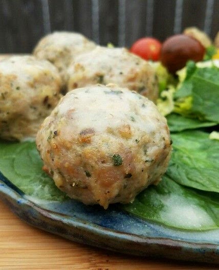 Chicken Cordon Bleu Meatballs
