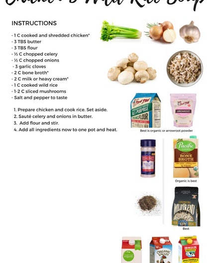 Chicken Rice Soup