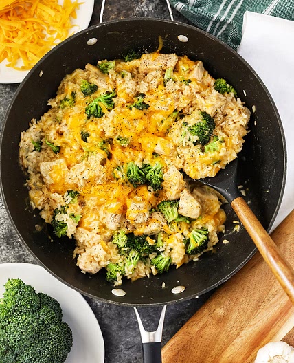 Chicken broccoli and rice 