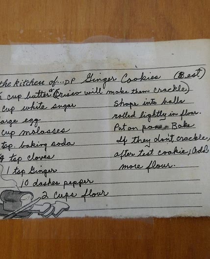 Dad's Ginger snaps
