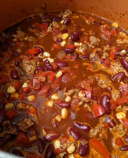 Turkey Kidney Bean Chili