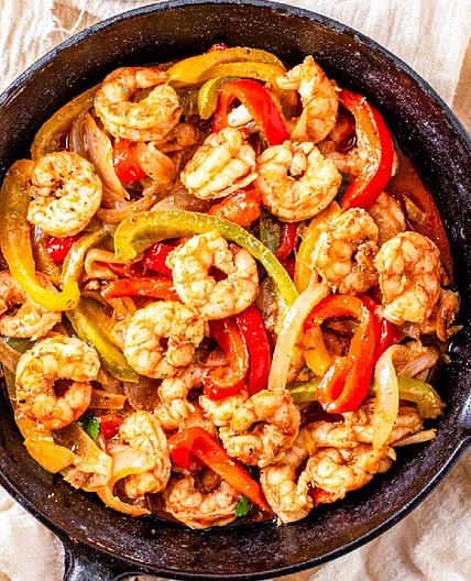 Shrimp Fajitas