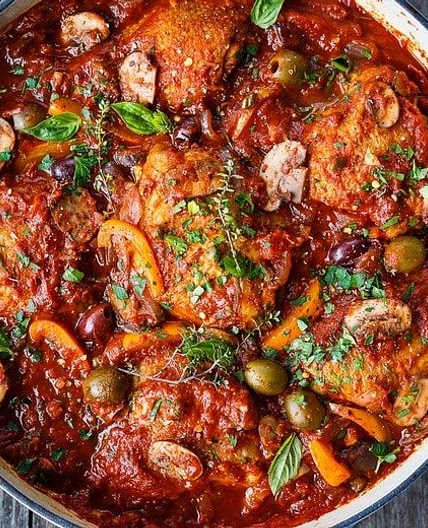 Chicken Cacciatore