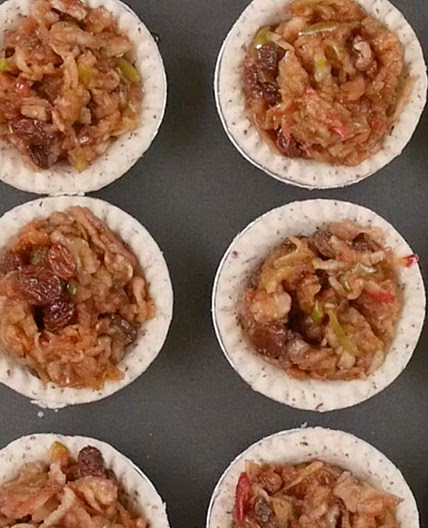 Gluten-Free Charoset Mini Pies