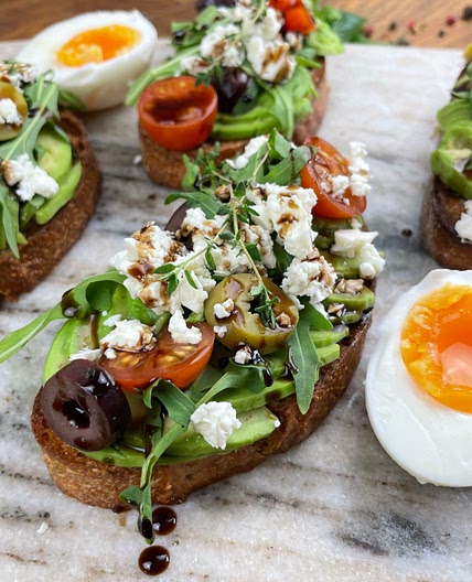 Avocado Feta Toast