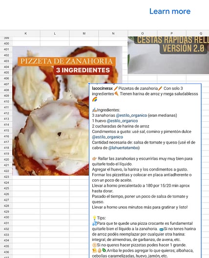 Pizzetas de zanahoria 