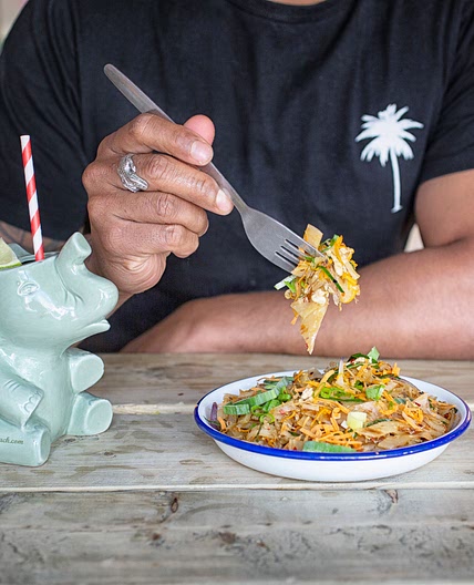 The Coconut Tree's Veggie Kotthu