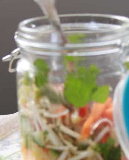 Prawn, Kelp Noodle Salad