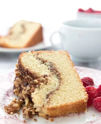 Keto Walnut Coffee Cake - All Day I Dream About Food