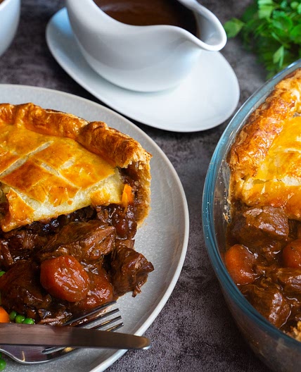 Puréety Steak & Ale Pie by Pureety